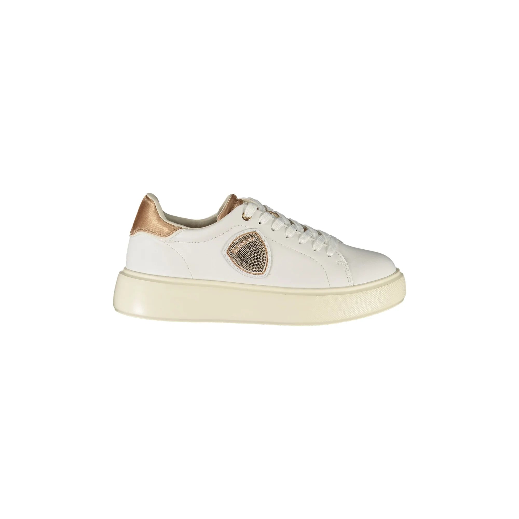 Blauer Sneakers donna Bianco